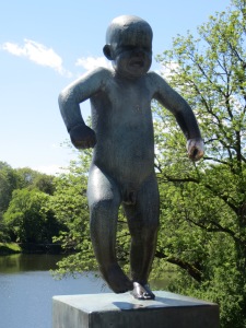 The most popular sculpture in The Vigeland Park!